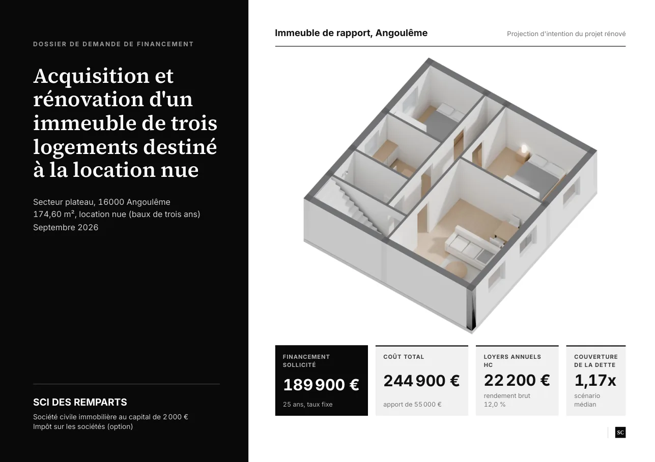 Page 1 du dossier : Couverture
